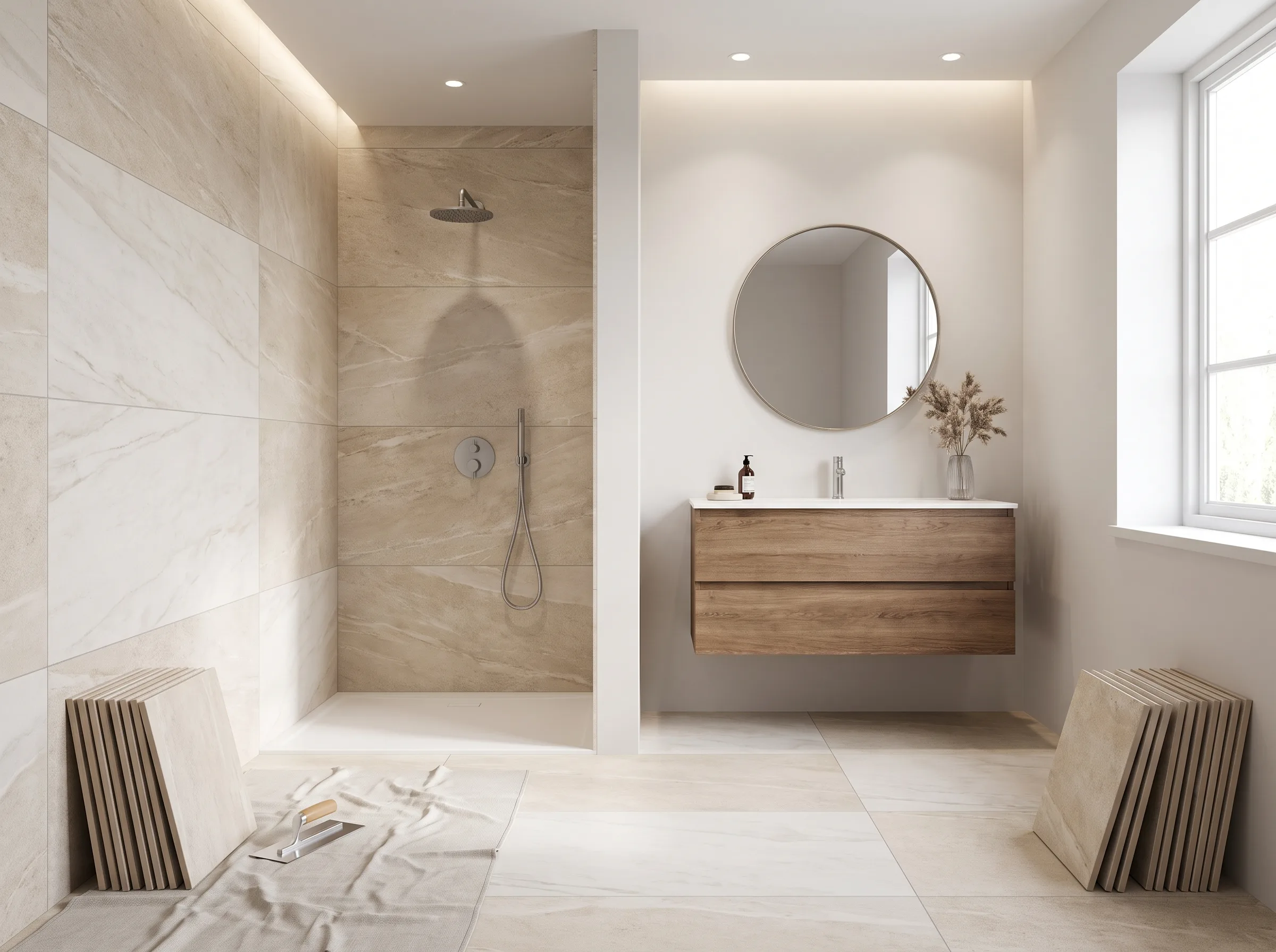 Badezimmer Fliesen: Sanierung, Design und Langlebigkeit