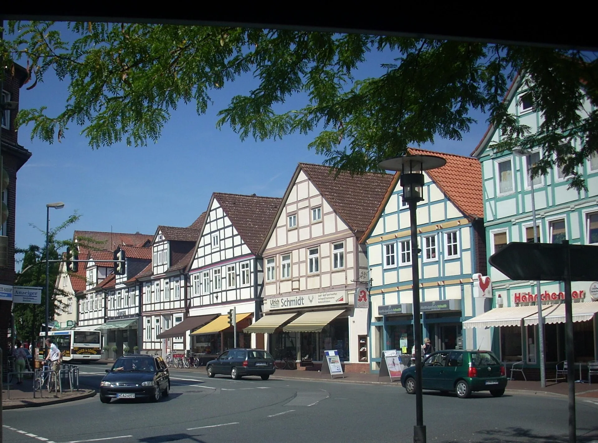 Burgdorf (Region Hannover) - Burgdorf (Region Hannover), Häuser an der Marktstraße